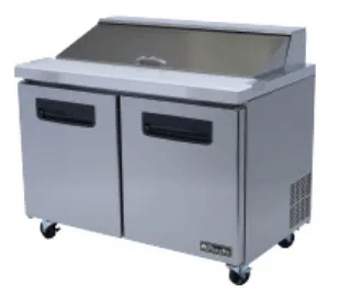 BLUE AIR 2 Door All Stainless Prep Table / $2650.00